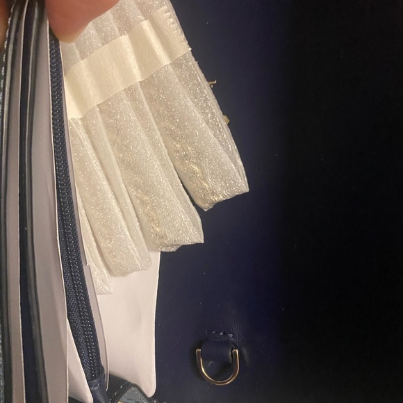 NWT Kate Spade Gemma Wallet on a Chain Crossbody Handbag, Polished Blue - Picture 6 of 8